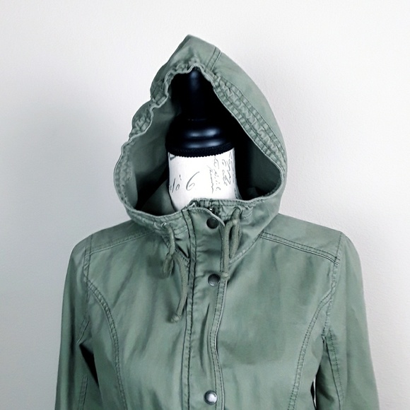 HOLLISTER CALIFORNIA ARMY UTILITY JACKET - Picture 5 of 5